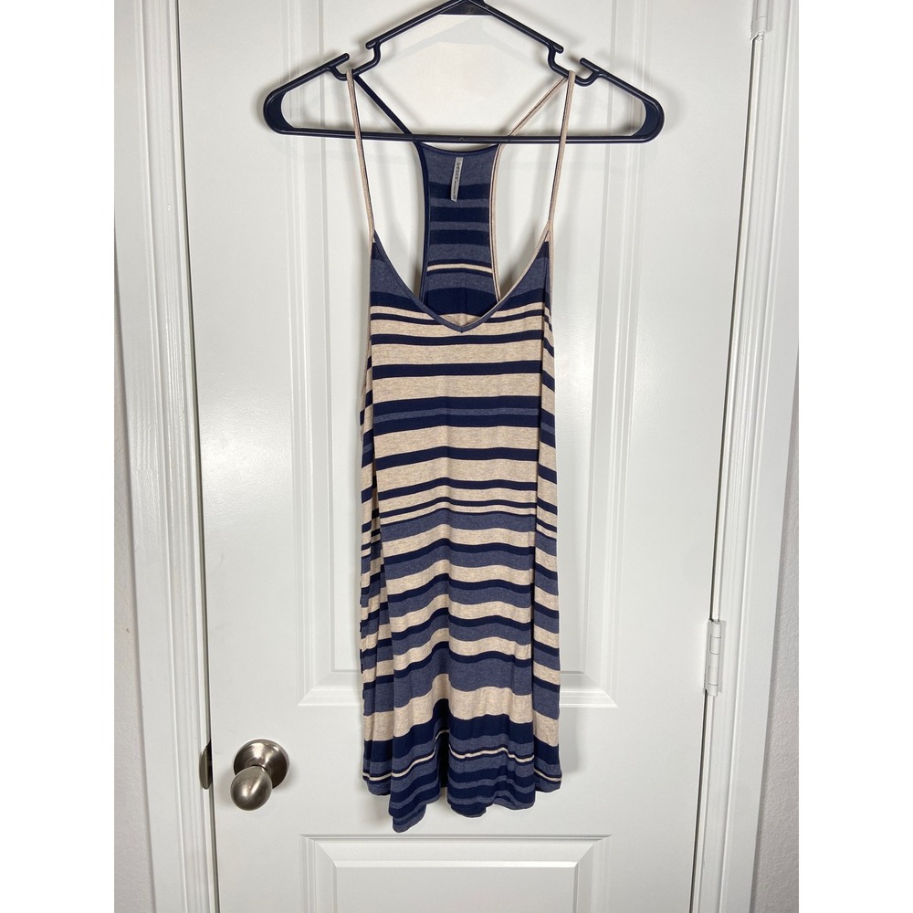 Striped Tank Top Dress Sleeveless Casual Summer Dress
